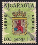 Stamps : America : Nicaragua :  ESCUDO DE ARMAS DE LA VILLA DE SANTIAGO DE MANAGUA.