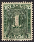 Stamps : America : Nicaragua :  NUMERAL.