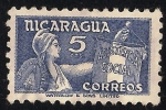 Stamps : America : Nicaragua :  TASA. El impuesto fue utilizado para el bienestar social