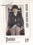 Stamps : Europe : Poland :  Retrato de Wladyslaw Slewinski