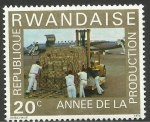 Sellos de Africa - Rwanda -  Année de la production