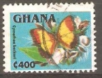 Stamps : Africa : Ghana :  CYMOTHOE  BECKERI