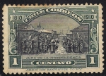 Stamps : America : Chile :  JURA DE LA INDEPENDENCIA.