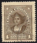 Stamps : America : Chile :  CRISTOBAL COLON.