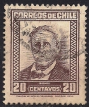 Stamps : America : Chile :  Manuel Bulnes