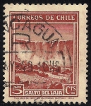 Stamps Chile -  SALTO DEL LAJA.