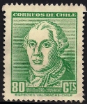 Stamps : America : Chile :  Mateo de Toro Zambrano