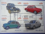 Stamps Spain -  COCHES DE ÉPOCA