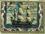 Stamps United Arab Emirates -  Barco