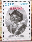Stamps Spain -  Edifil  4234  V cente. de la muerte de Cristóbal Colón.  