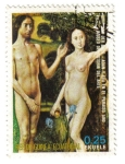 Stamps : Africa : Equatorial_Guinea :  Adan y Eva en el Paraíso