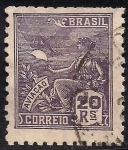 Stamps : America : Brazil :  “Aviación”