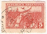 Stamps : America : Argentina :  REVOLUCION DE 1930