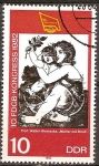 Stamps Germany -  10a Libre Federación Alemana de Sindicatos (FDGB)DR.