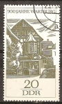 Stamps Germany -  900 años Wartburg-DDR.