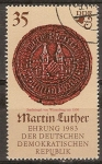 Sellos de Europa - Alemania -  Martin Luther Ceremonia 1983-DDR.