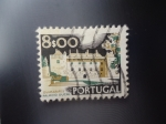 Stamps Portugal -  Guimaráes-Palácio Ducal