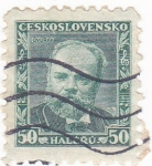 Stamps Czechoslovakia -  Antolín Dvorak- compositor 