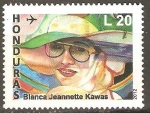 Stamps Honduras -  BLANCA  JEANNETTE  KAWAS