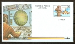 Stamps : Europe : Spain :  Aerograma / Aeropuerto de Gerona.