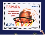 Stamps Spain -  Edifil   4267  Campeones del Mundo de Baloncesto. España, vencedora en el Campeonato del Mundo de Ba