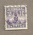 Stamps Sweden -  50 Aniv Skansen, museo al aire libre