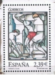 Stamps Spain -  Edifil   4280  Vidrieras.  