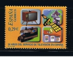 Stamps Spain -  Edifil   4282  50º aniv. del Servicio de Televisión Española. 