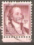 Stamps United States -  JOHN  JAY
