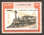 Sellos de America - Cuba -  150 anivº del ferrocarril en Cuba