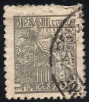 Stamps : America : Brazil :  Industria Siderúrgica.