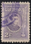 Stamps : America : Guatemala :  Fray Payo Enriquez de Rivera.