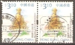 Stamps Hong Kong -  BUDA  EN  EL  MONASTERIO  PO  LIN