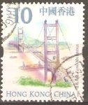 Sellos de Asia - Hong Kong -  PUENTE  TSING  MA