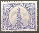 Stamps Guatemala -  ESTATUA  DE  CRISTÒBAL  COLÒN