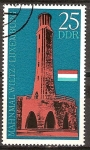 Stamps Germany -  Memorial Wiltz, Luxemburgo-DDR.