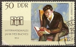 Stamps Germany -  Año Internacional del Libro-DDR.