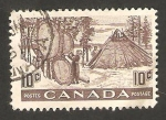 Stamps Canada -  241 - Secado de pieles