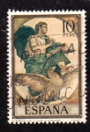 Stamps Spain -  El evangelista S. Juan- Rosales