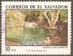 Stamps : America : El_Salvador :  BALNEARIO  LOS  CHORROS