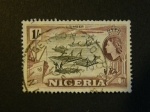 Stamps Nigeria -  TIMBER