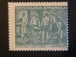 Stamps Spain -  LA FRAGUA DE VULCANO