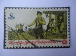 Stamps United States -  Drummer - Rise of the Spirit of de Independence (Surgimiento del Espíritu de Independencia)