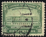 Stamps Ecuador -  PALACIO DE GOBIERNO-QUITO