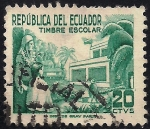 Stamps : America : Ecuador :  TIMBRE ESCOLAR.