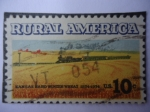 Stamps United States -  Rural America-Kansas hard Winter wheat 1874-1974