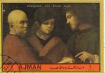 Stamps United Arab Emirates -  GIORGIONE: Las tres edades