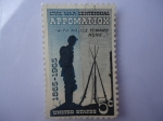 Stamps United States -  Civil War Centennial-Appomattox-1865-1965