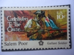 Stamps United States -  Contributors To The Cause- Salem Poor