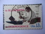 Stamps United States -  The Wheelwright-For Independence. Skilled hands:Wheelwright.